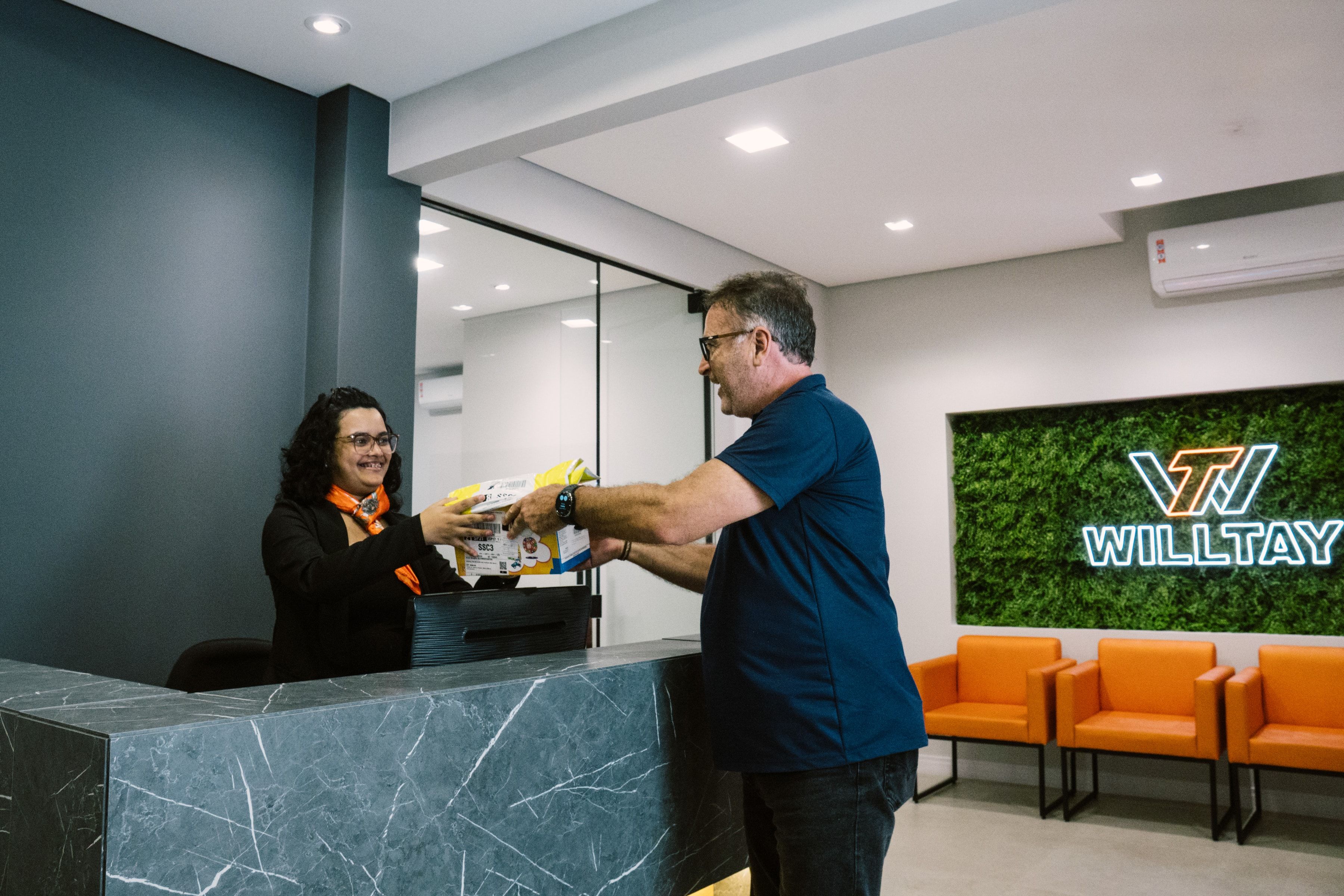 Willtay Coworking em Brusque: correspondências