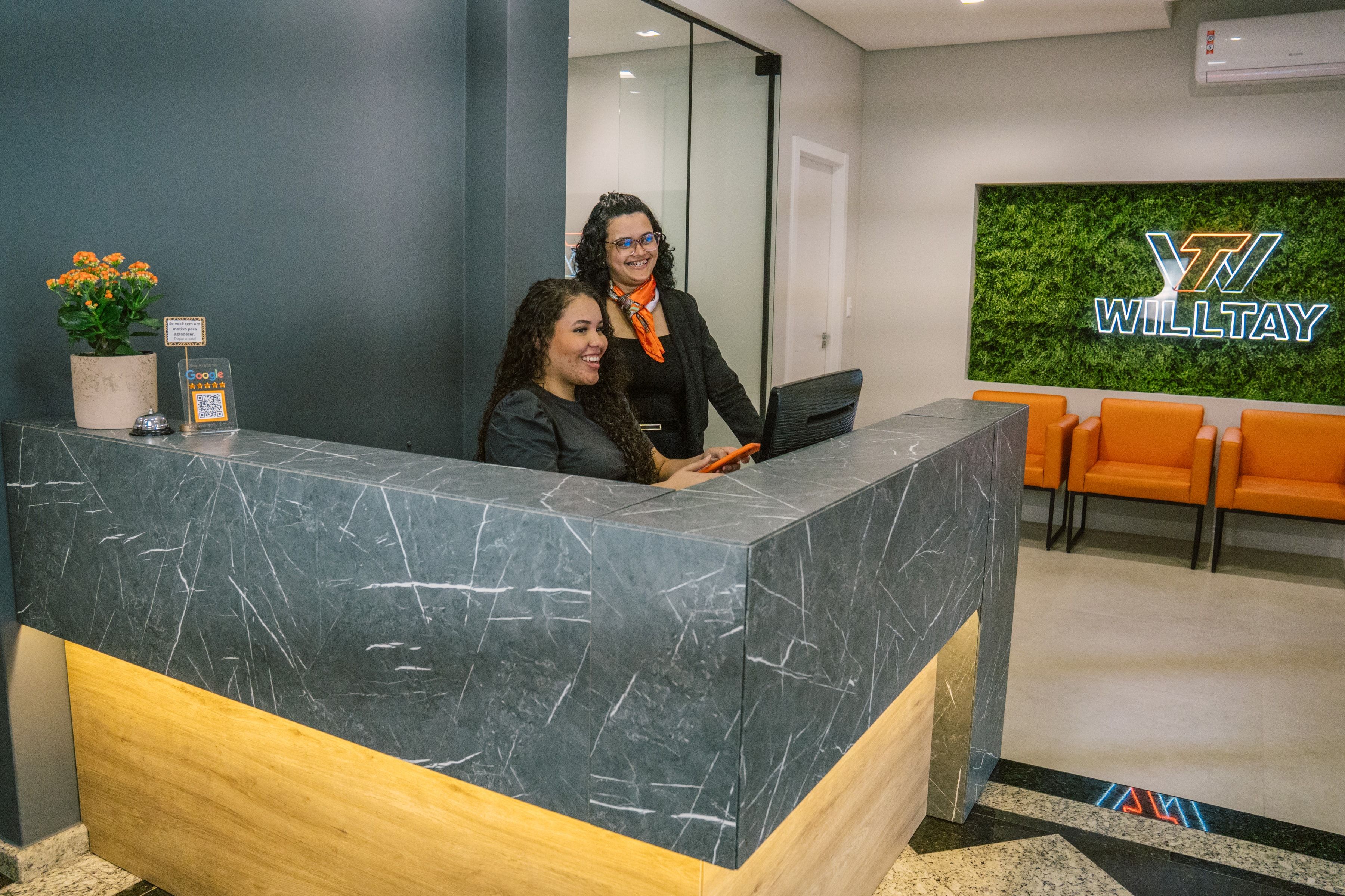 Willtay Coworking em Brusque: recepção